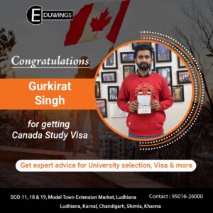 Gurkirat Singh (Canada Study Visa)