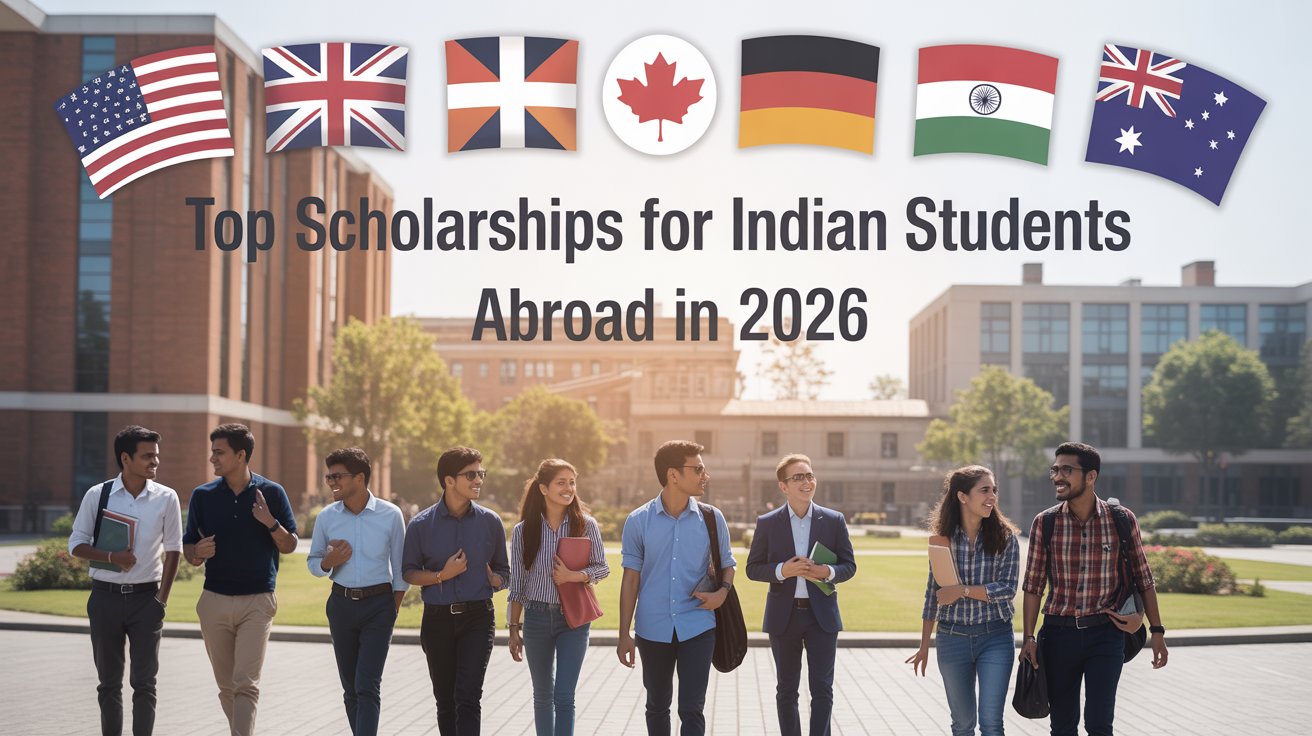 Top Scholarships for Indian Students Abroad 2026 | Eduwings.